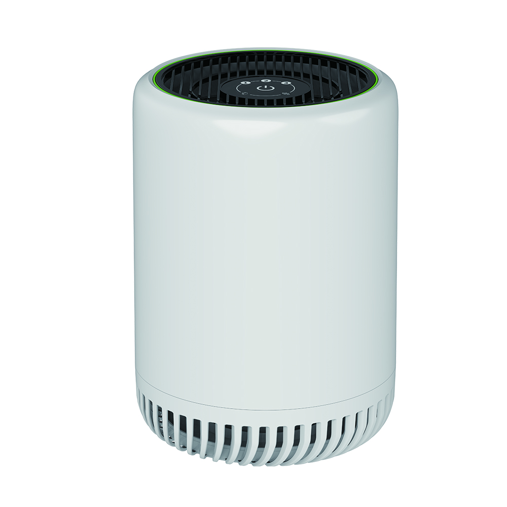 Dotykový panel Negativní ion Třístupňová nastavení rychlosti větru Atmosféra UV lampa Inteligentní čistič vzduchu BKJ-15L